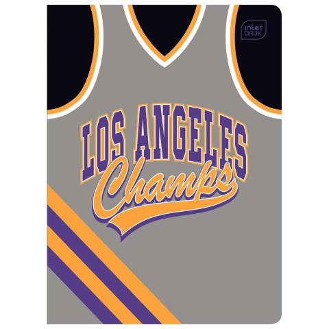 Zeszyt SPORT A5 32k. 70g krata Interdruk Interdruk