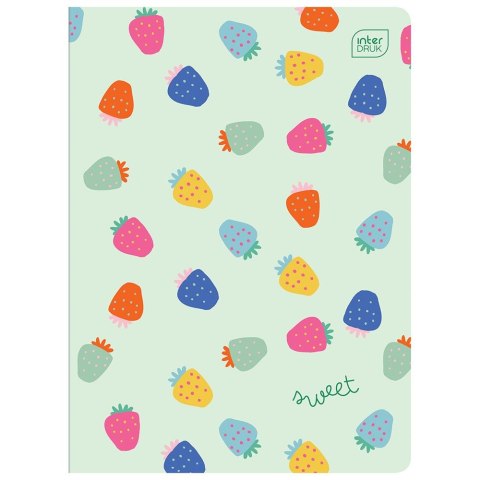 Zeszyt SWEET A5 32k. 70g krata Interdruk Interdruk