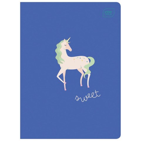 Zeszyt SWEET A5 32k. 70g linia kolor Interdruk Interdruk