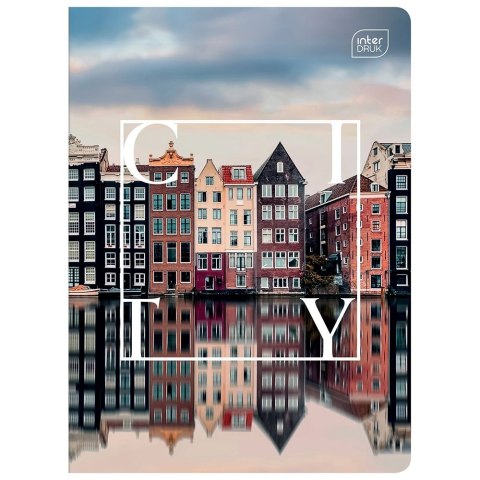 Zeszyt TRAVEL A5 60k. 70g krata Interdruk Interdruk