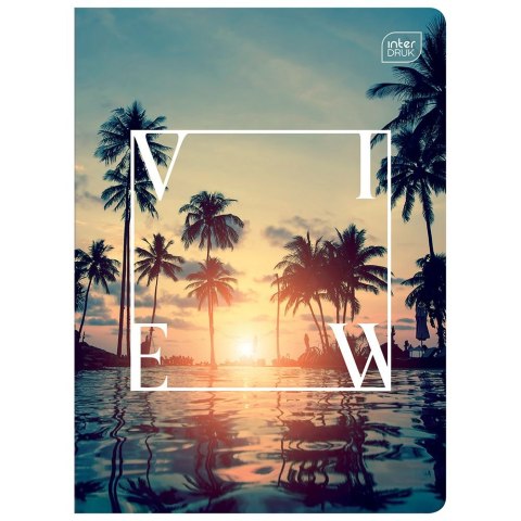 Zeszyt TRAVEL A5 60k. 70g krata Interdruk Interdruk