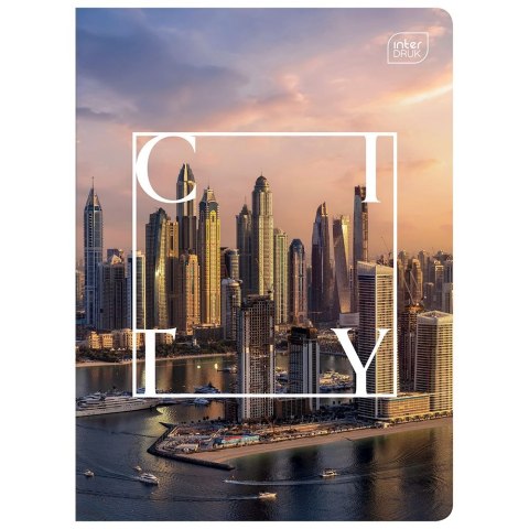 Zeszyt TRAVEL A5 60k. 70g krata Interdruk Interdruk