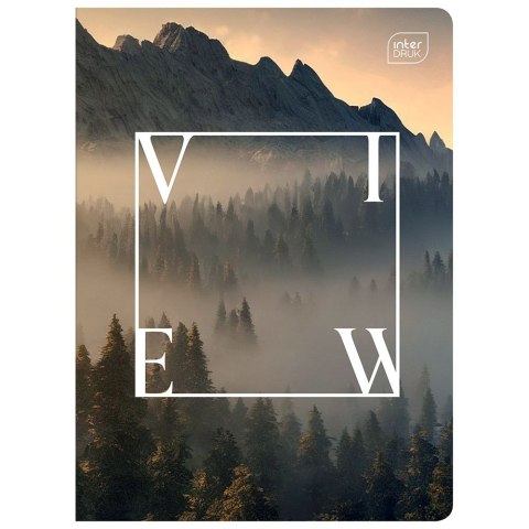 Zeszyt TRAVEL A5 80k. 70g krata Interdruk Interdruk