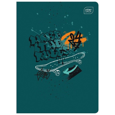 Zeszyt URBAN A5 32k. 70g linia kolor Interdruk Interdruk
