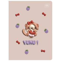 Zeszyt YUHU A5 16k. 70g linia kolor Interdruk Interdruk