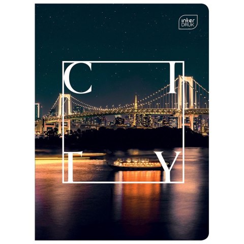 Zeszyt travel A5 96k. 70g krata Interdruk Interdruk