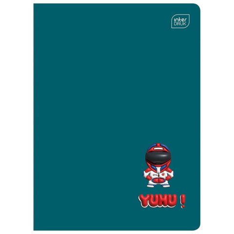 Zeszyt yuhu A5 32k. 70g krata Interdruk Interdruk