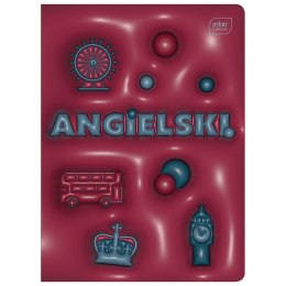 Zeszyt tematyczny HYBRID J.ANGIELSKI A5 60k. 70g krata Interdruk (+pigułka wiedzy) Interdruk