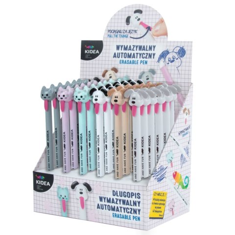 Długopis wymazywalny wkład niebieski Kidea (DWAUEKAD) Kidea