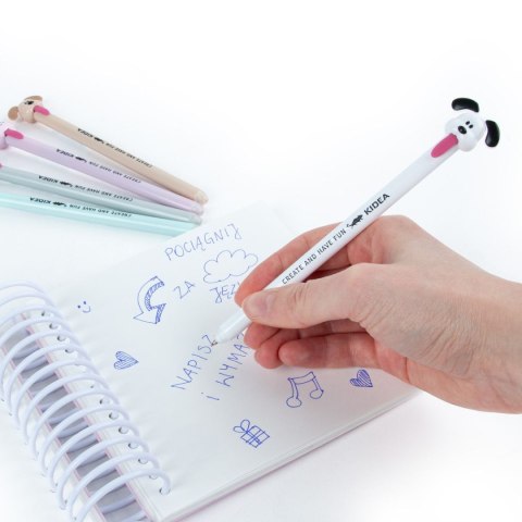 Długopis wymazywalny wkład niebieski Kidea (DWAUEKAD) Kidea