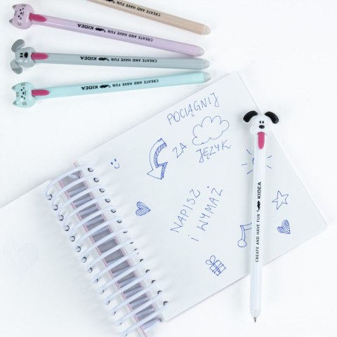 Długopis wymazywalny wkład niebieski Kidea (DWAUEKAD) Kidea