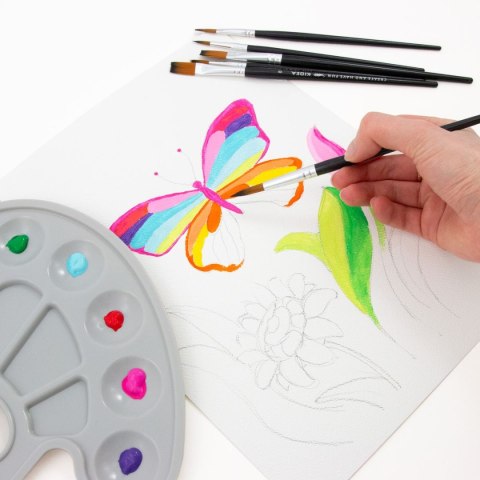 Farby akwarelowe 12ml 12 kolor. Kidea (FAA12KA) Kidea