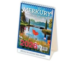 Kalendarz biurkowy MERKURY 152mm x 225mm Wydawnictwo Telegraph Wydawnictwo Telegraph