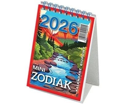Kalendarz biurkowy MINI ZODIAK stojący 85mm x 120mm Wydawnictwo Telegraph Wydawnictwo Telegraph