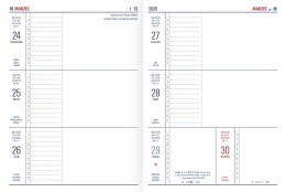 Kalendarz książkowy (terminarz) TENO IMPRESS notesowy 145mm x 194mm Telegraph (N1) Telegraph