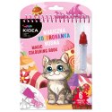 Kolorowanka kotki MAGICZNA WIELORAZOWA KOLOROWANKA WODNA Derform (MWKWPKA) Derform