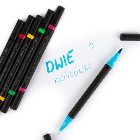 Marker permanentny wkład mix okrągła końcówka Kidea (MBC12KKA) Kidea