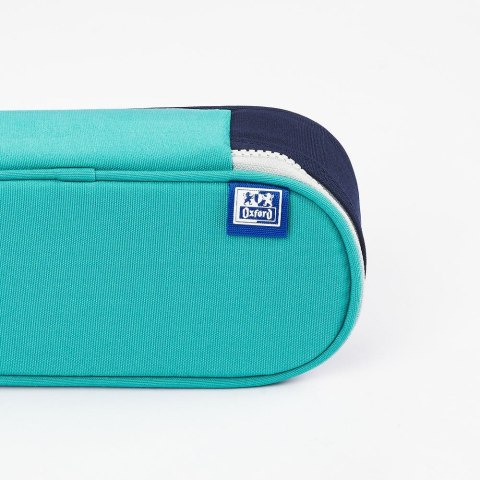 Piórnik Funky turkusowy Oxford (400196563) Oxford