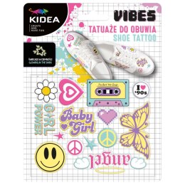 Tatuaż GOOD VIBES TATUAŻE DO OBUWIA ŚWIECĄCE W CIEMNOŚCI Kidea (TZOCKA) Kidea