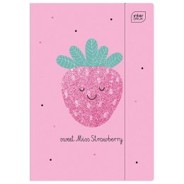 Teczka kartonowa na gumkę GLITTER A4+ 400g Interdruk Interdruk