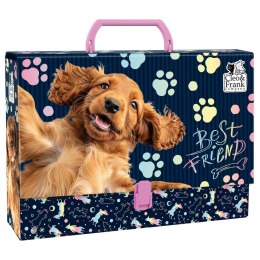 Teczka z szerokim grzbietem na klips Cleo i Frank A4 różne Derform (TRGCF44) Derform