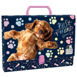 Teczka z szerokim grzbietem na klips Cleo i Frank różne Derform (TTRCF44) Derform