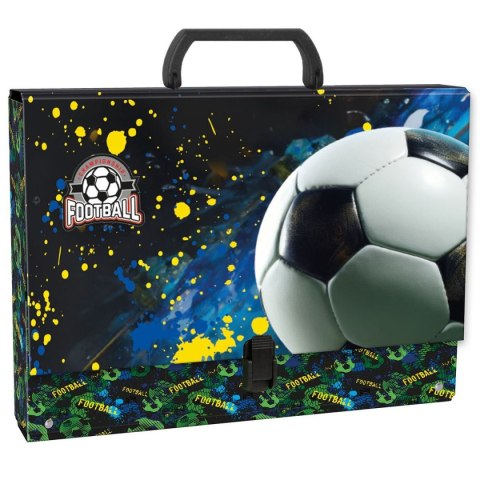 Teczka z szerokim grzbietem na klips Piłka A4 różne Derform (TTRPI20) Derform