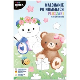Zestaw kreatywny dla dzieci malowanie po numerach Kidea (OMNMIKA) Kidea