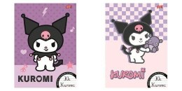 Zeszyt Kuromi do nauki pisania A4 32k. 70g podwójna linia kolor Unipap Unipap