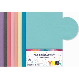 Filc kolor: mix 5 ark. [mm:] 200x297 Interdruk (IFILCPAS) Interdruk