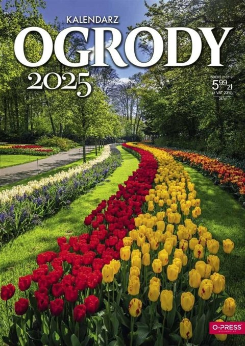 Kalendarz ścienny A4 OGRODY A4 Press (5904830713411) Press
