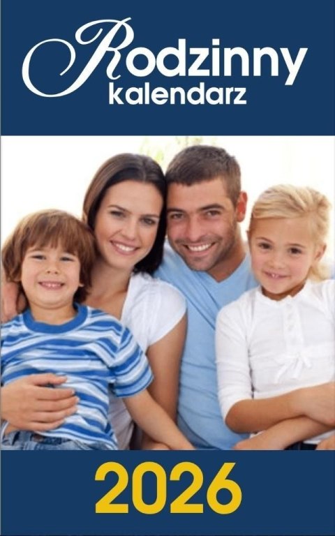 Kalendarz ścienny ZDZIERAK RODZINNYY B7 Press Press