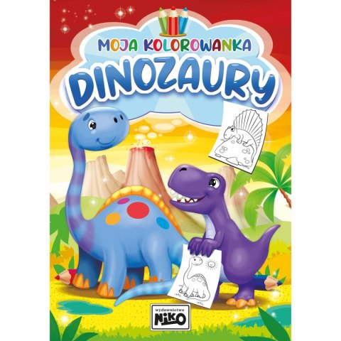 Książeczka edukacyjna dinozaury Niko Niko