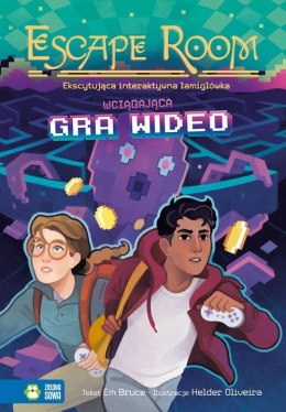 Książeczka edukacyjna Escape Room. Gra wideo Zielona Sowa Zielona Sowa