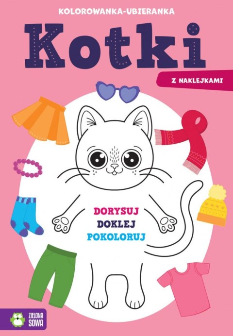 Książeczka edukacyjna Kotki Zielona Sowa Zielona Sowa