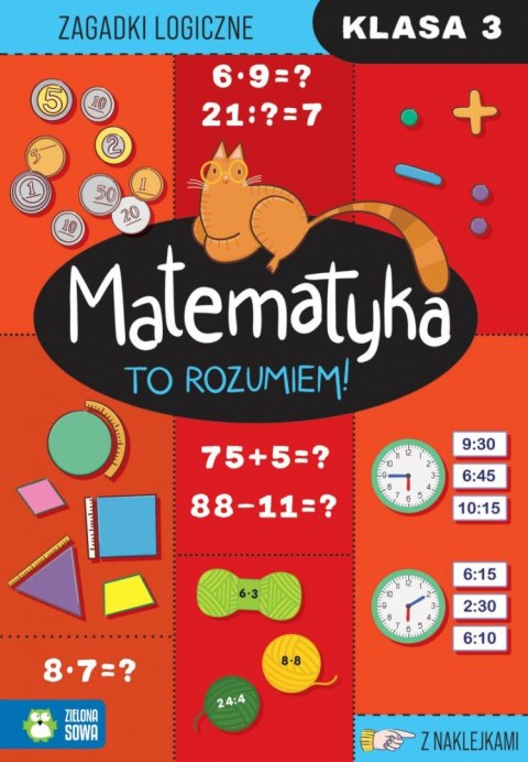 Książeczka edukacyjna Matematyka. To rozumiem! Zielona Sowa Zielona Sowa