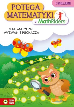 Książeczka edukacyjna MathRiders Potęga matematyki. Matematyczne wyzwanie Puchacza Zielona Sowa Zielona Sowa
