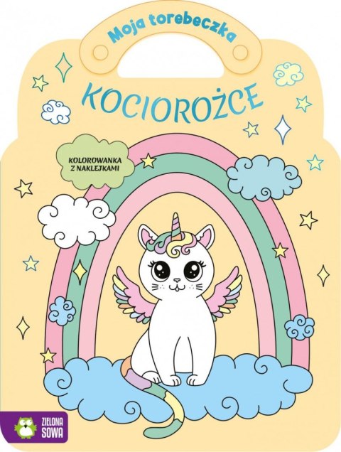 Książeczka edukacyjna Moja torebeczka. Kociorożce Zielona Sowa Zielona Sowa