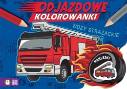 Książeczka edukacyjna Wozy strażackie Zielona Sowa Zielona Sowa