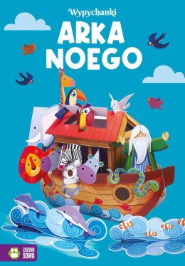 Książeczka edukacyjna Wypychanki. Pojazdy Zielona Sowa Zielona Sowa