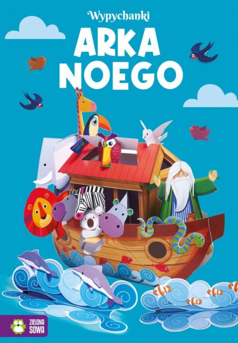 Książeczka edukacyjna Wypychanki. Pojazdy Zielona Sowa Zielona Sowa