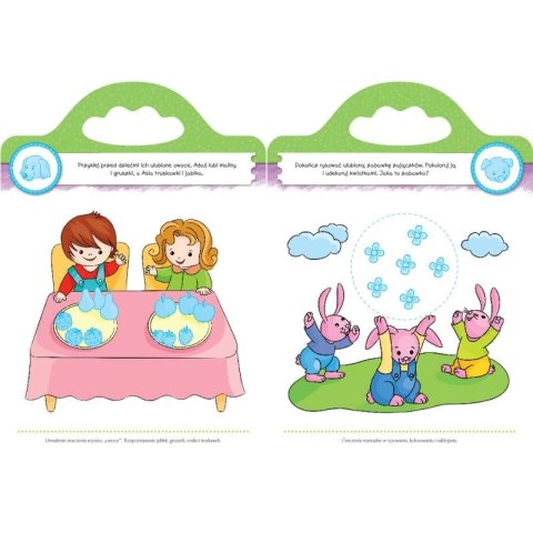 Książka dla dzieci DOMOWE PRZEDSZKOLE OD 3 LAT. ZABAWY EDUKACYJNE Z NAKLEJKAMI