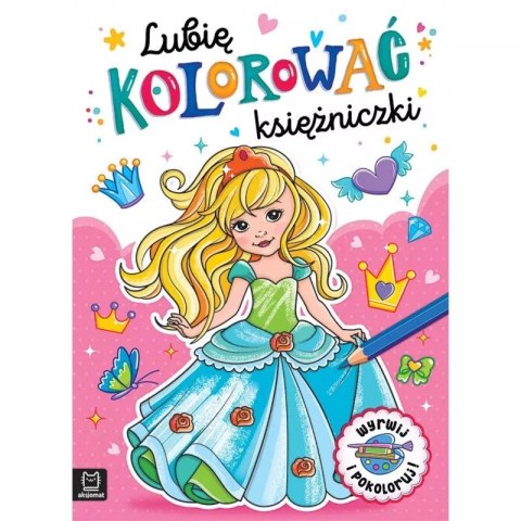Książka dla dzieci LUBIĘ KOLOROWAĆ KSIĘŻNICZKI