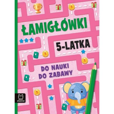 Książka dla dzieci Łamigłówki 5-latka. Do nauki do zabawy