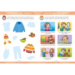 Książka dla dzieci Wzorowy przedszkolak. Uczę się i rozwiązuję!