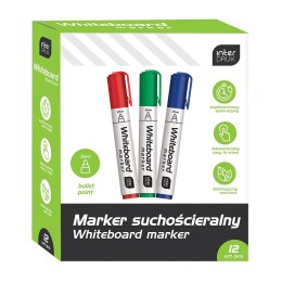 Marker suchościeralny wkład mix okrągła końcówka Interdruk (IMARTAB) Interdruk