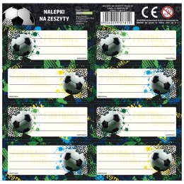 Naklejka na zeszyt Piłka Derform (NNZPI20) Derform