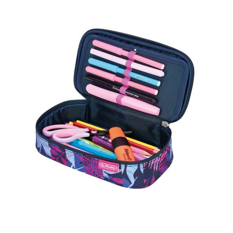 Piórnik Kosmetyczka BeatBox Indigo Flowers Herlitz (400197550) Herlitz