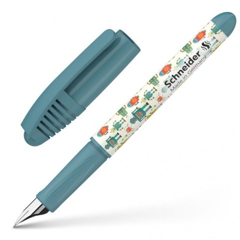 Pióro wieczne Zippi Cool Robots M niebieskie Schneider (SR168922) Schneider