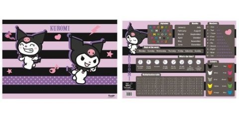 Podkład na biurko Kuromi mix płyta piśniowa pokryta okleiną PVC [mm:] 51x380 Bambino Bambino